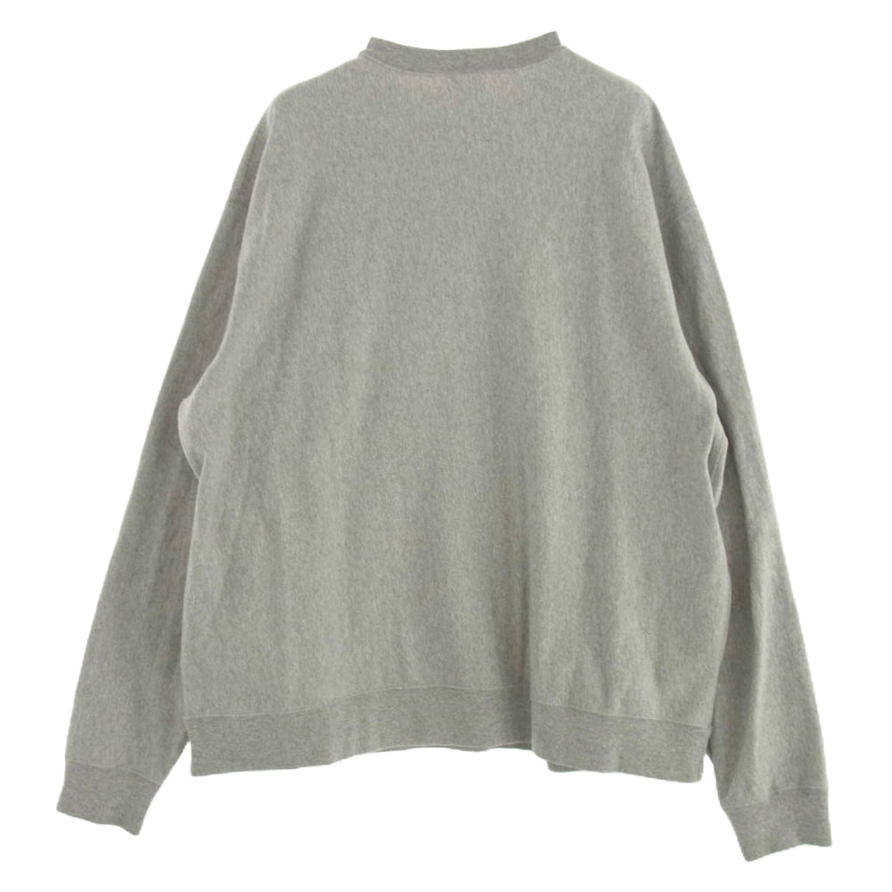 STANDARD CALIFORNIA スタンダードカリフォルニア ×GO OUT SD US Cotton Pullover Sweat ゴーアウト スウェット グレー系 XL【中古】