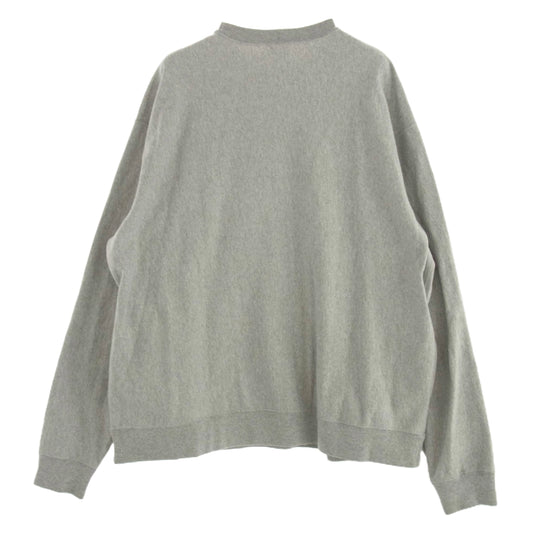 STANDARD CALIFORNIA スタンダードカリフォルニア ×GO OUT SD US Cotton Pullover Sweat ゴーアウト スウェット グレー系 XL【中古】