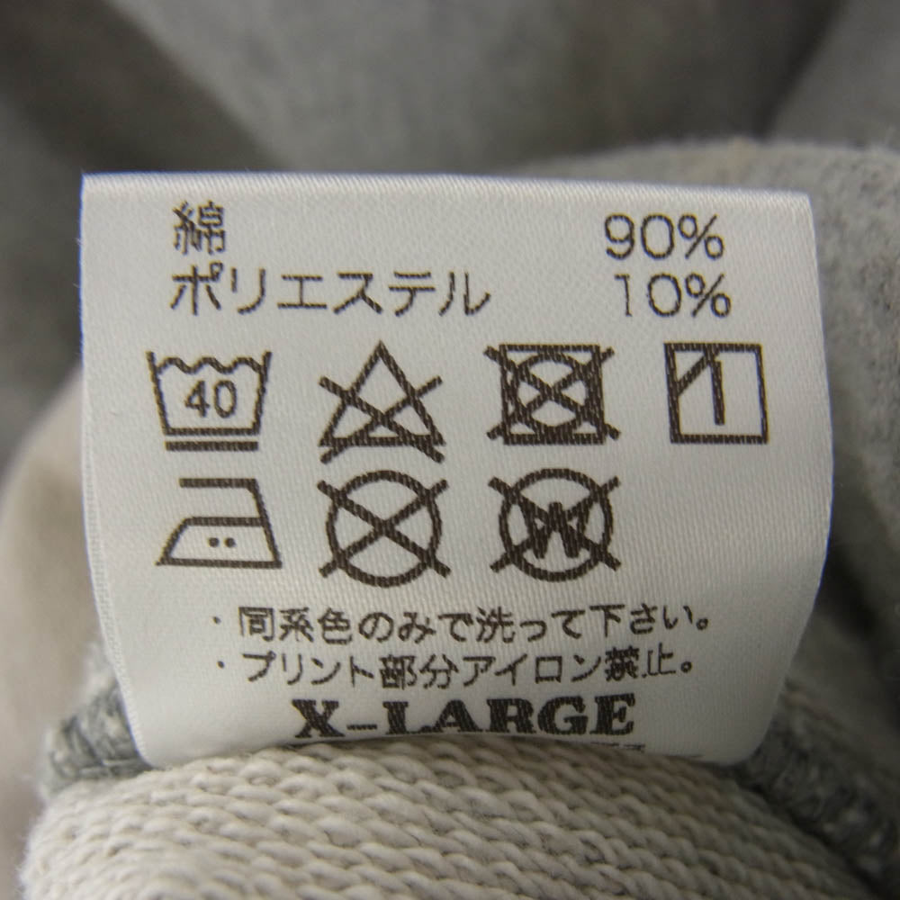 STANDARD CALIFORNIA スタンダードカリフォルニア ×GO OUT SD US Cotton Pullover Sweat ゴーアウト スウェット グレー系 XL【中古】