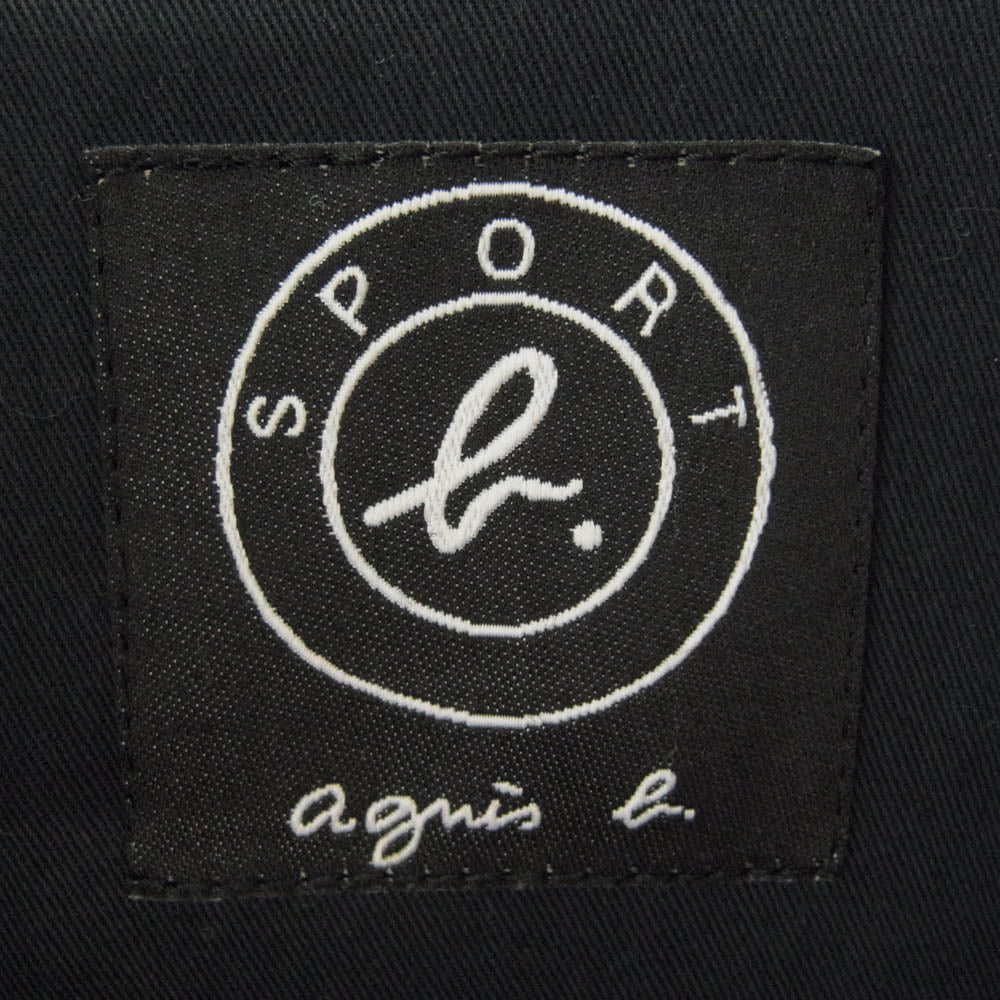 agnes b. アニエスベー 1061692 sports zip jacket ジップアップ ジャケット ネイビー系 L【中古】