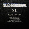 NEIGHBORHOOD ネイバーフッド 24SS 241PC51N-ST02S × EROSTIKA TEE SS-2 エロスティカ グラフィックプリント クルーネック コットン 半袖 Tシャツ カットソー ブラック系 XL【新古品】【未使用】【中古】