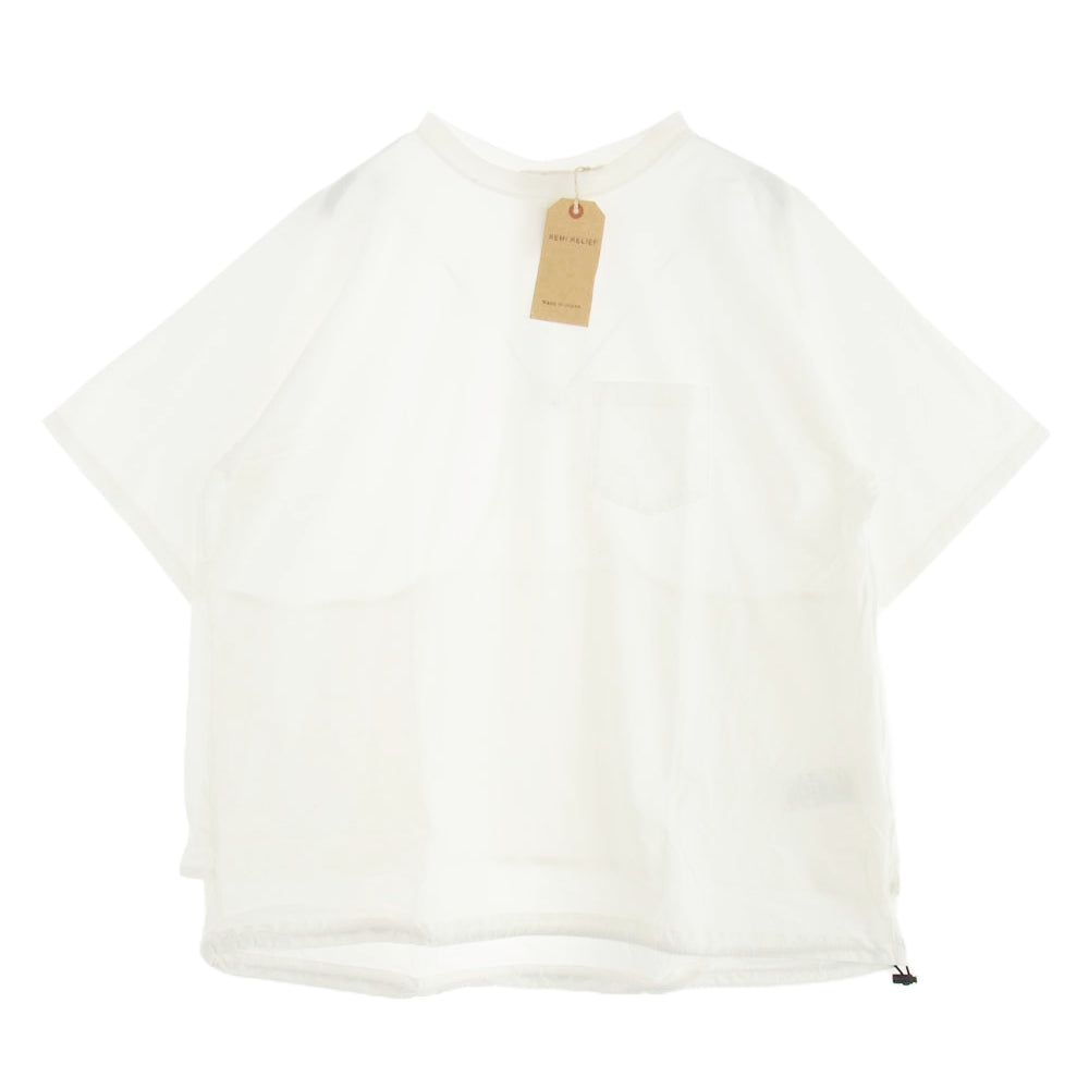 REMI RELIEF レミレリーフ RN24329126 レイヤード 半袖 Tシャツ ホワイト系 XL【中古】