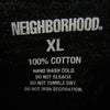 NEIGHBORHOOD ネイバーフッド 24SS 241PCNH-ST23 NH TEE ロゴプリント 半袖 Tシャツ ブラック系 XL【美品】【中古】