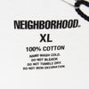 NEIGHBORHOOD ネイバーフッド 24SS 241PCNH-ST05 NH TEE SS-5 ロゴプリント 半袖 クルーネック Tシャツ ホワイト系 XL【中古】