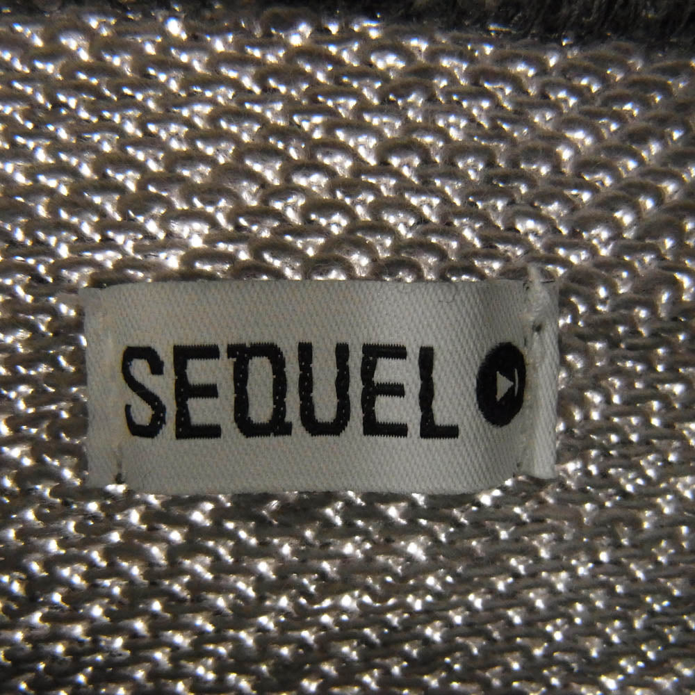 SEQUEL シークエル 22AW SQ-22AW-HD-03 HOODIE ライフル グラフィック プルオーバー フーディ パーカー グレー系 XL【極上美品】【中古】
