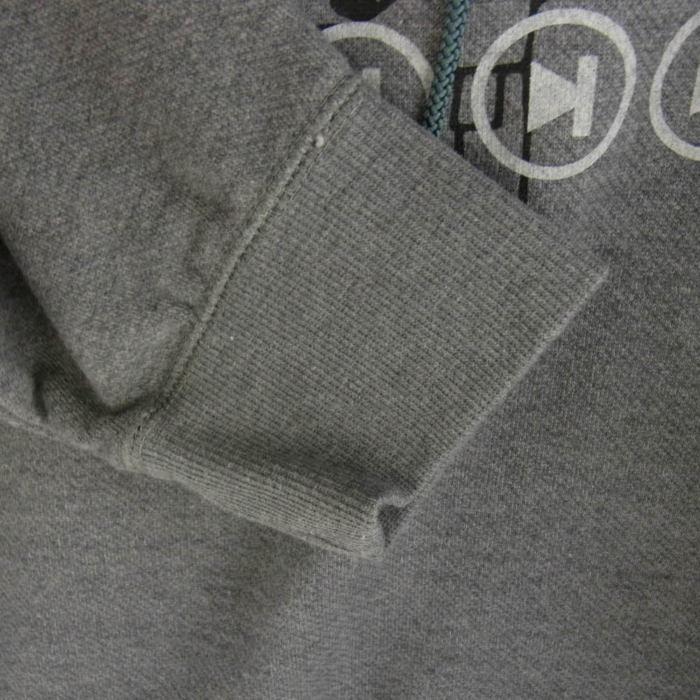 SEQUEL シークエル 22AW SQ-22AW-HD-03 HOODIE ライフル グラフィック プルオーバー フーディ パーカー グレー系 XL【極上美品】【中古】