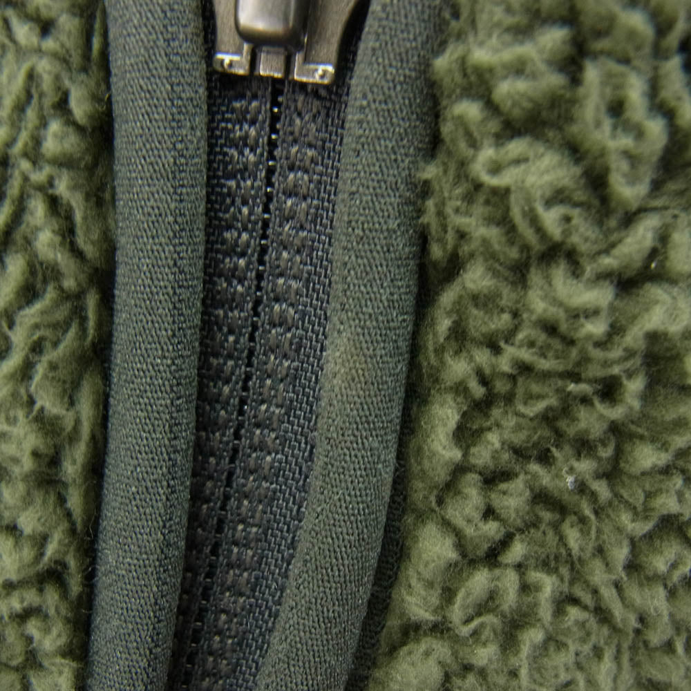 THE NORTH FACE ノースフェイス NF0A3YRS CAMPSHIRE PULLOVER HOODIES シェルパ フリース プルオーバー フーディ フリース ジャケット カーキ系 L【中古】