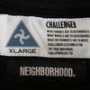 NEIGHBORHOOD ネイバーフッド 21SS CLG-TS-021-048 CHALLENGER チャレンジャー S/S 2021 SKULL Tee スカル 半袖 クルーネック Tシャツ ブラック系 XL【美品】【中古】