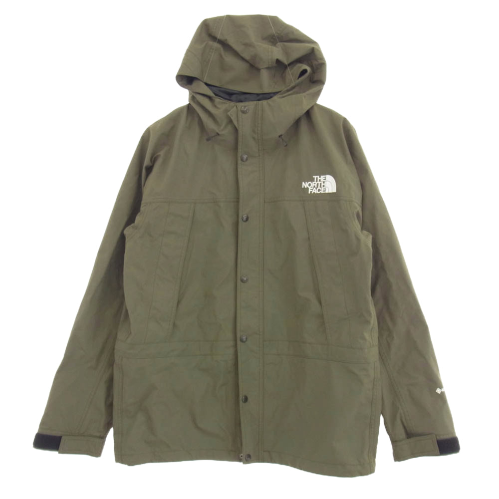 THE NORTH FACE ノースフェイス NP11834 Mountain Light Jacket GORE-TEX マウンテンライト ジャケット カーキ系 XL【中古】
