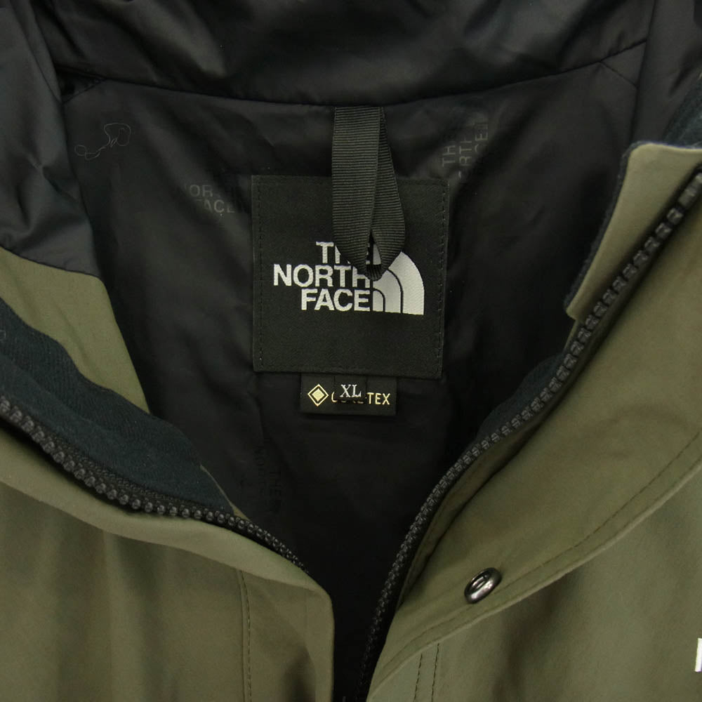 THE NORTH FACE ノースフェイス NP11834 Mountain Light Jacket GORE-TEX マウンテンライト ジャケット カーキ系 XL【中古】