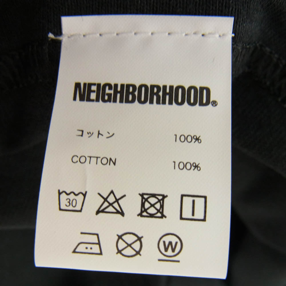 NEIGHBORHOOD ネイバーフッド 24SS 241GEASN-LTM01S × Anti Social Social Club アンチ ソーシャル ソーシャル クラブ プリント ロングスリーブ カットソー 長袖 ブラック系 XL【新古品】【未使用】【中古】