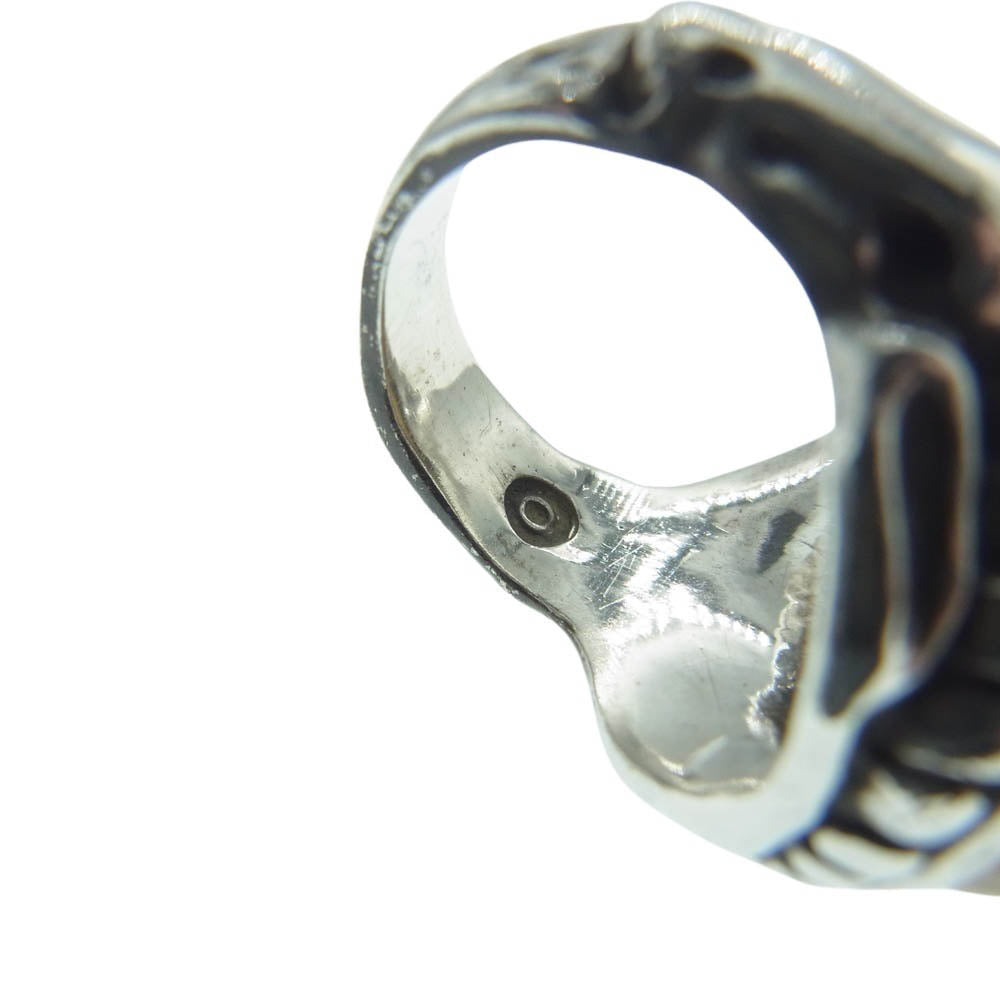 ALEX STREETER アレックスストリーター 2019年限定 ANGEL HEART RING K18スターカスタム オパールファイア エンジェルハート リング シルバー系 イエロー系 8.5号【中古】