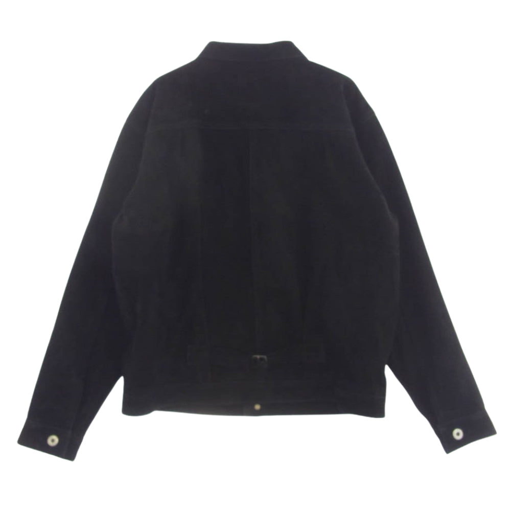 STANDARD CALIFORNIA スタンダードカリフォルニア S996 Official Store Limited SD Leather Jacket オフィシャルストア限定 オリジナル レザー ジャケット ブラック系 40【新古品】【未使用】【中古】