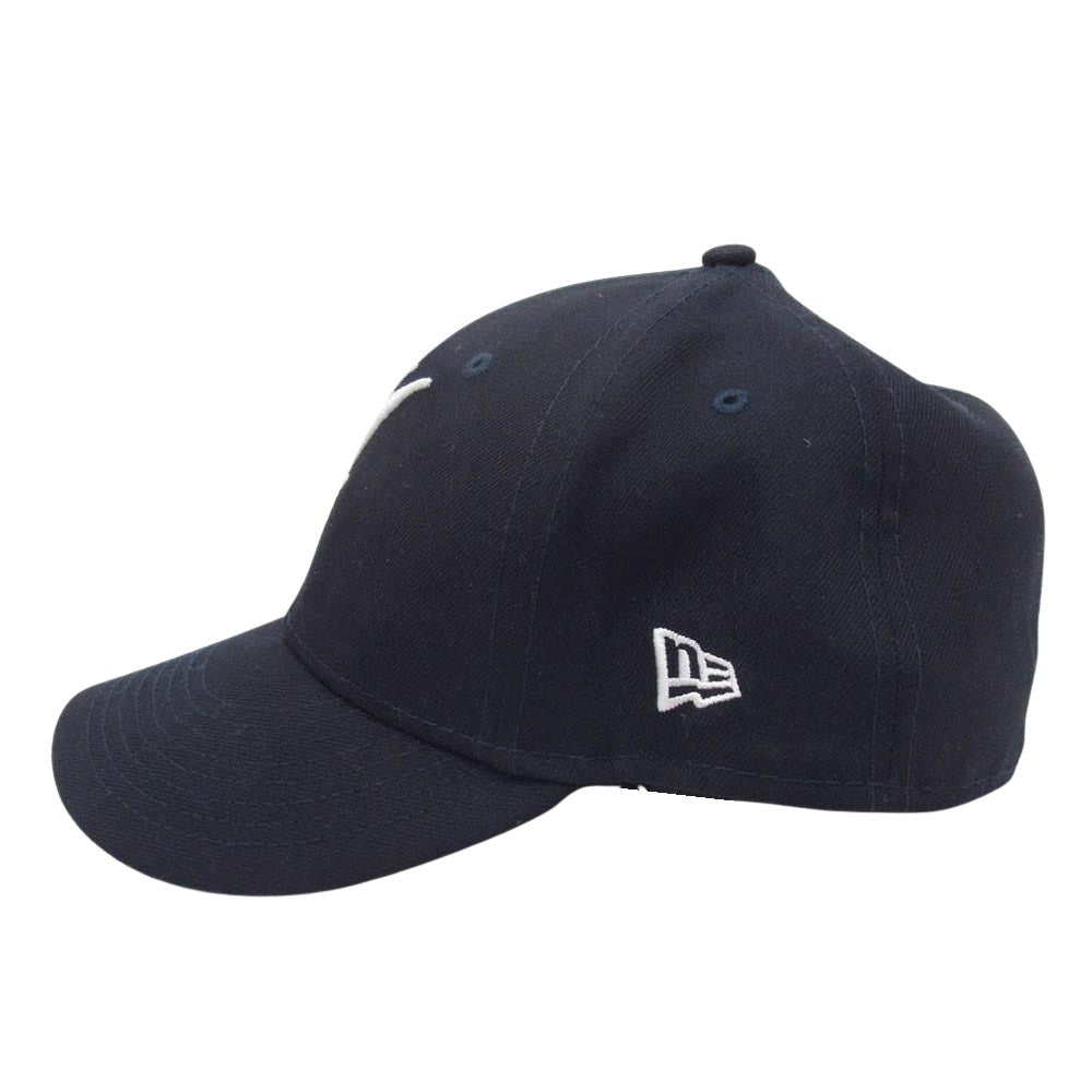 NEW ERA ニューエラ New York Yankees GORE-TEX ゴアテックス ニューヨークヤンキース 筆記体刺繍 ベースボール キャップ 帽子 ダークネイビー系 7 1/2【中古】