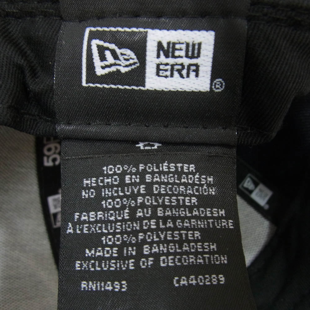 NEW ERA ニューエラ New York Yankees GORE-TEX ゴアテックス ニューヨークヤンキース 筆記体刺繍 ベースボール キャップ 帽子 ダークネイビー系 7 1/2【中古】