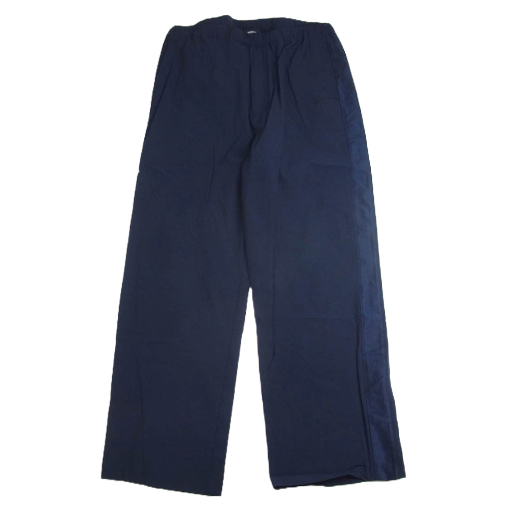 アンブロ 1214-499-8822 BEAUTY&YOUTH ビューティアンドユース別注 P/O TRACK PANTS サイドライン ロゴ ナイロン トラックパンツ ネイビー系 XL【中古】