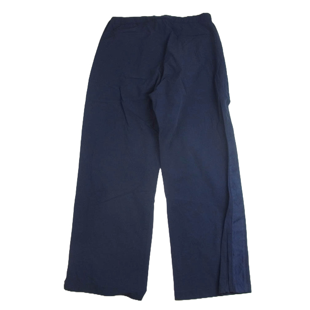 アンブロ 1214-499-8822 BEAUTY&YOUTH ビューティアンドユース別注 P/O TRACK PANTS サイドライン ロゴ ナイロン トラックパンツ ネイビー系 XL【中古】