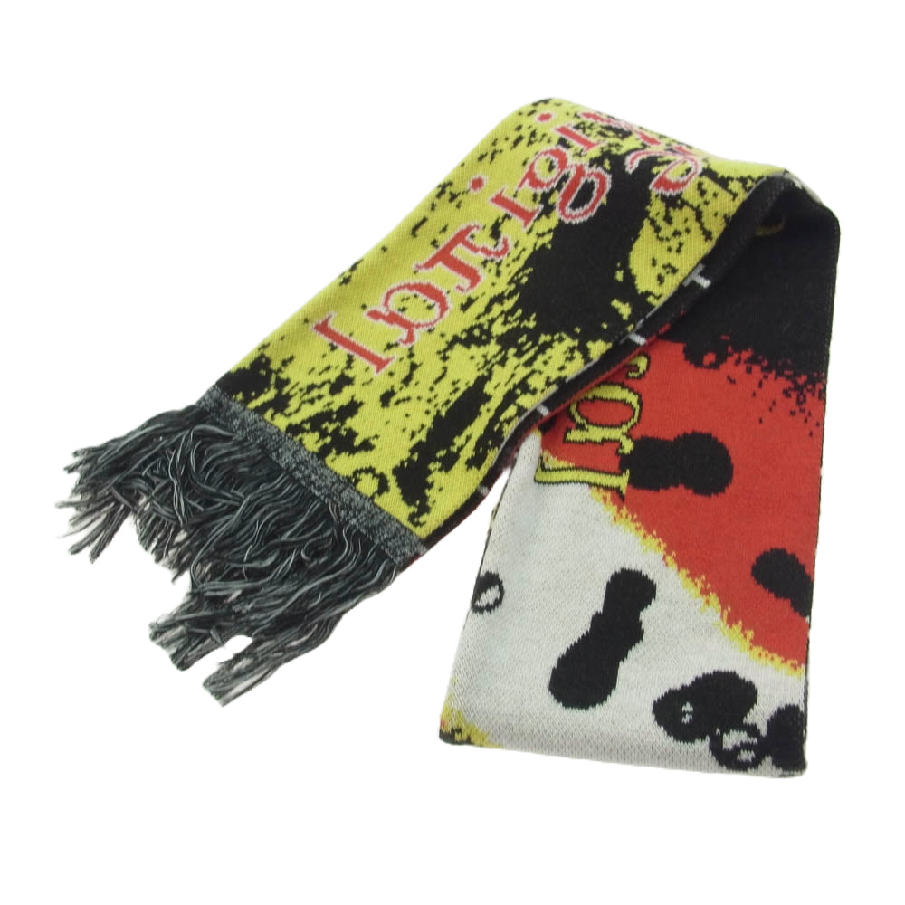 バル 24AW JACQUARD KNIT SOCCER SCARF MULTI ジャカード ニット サッカーマフラー フーリガン マフラー スカーフ【美品】【中古】