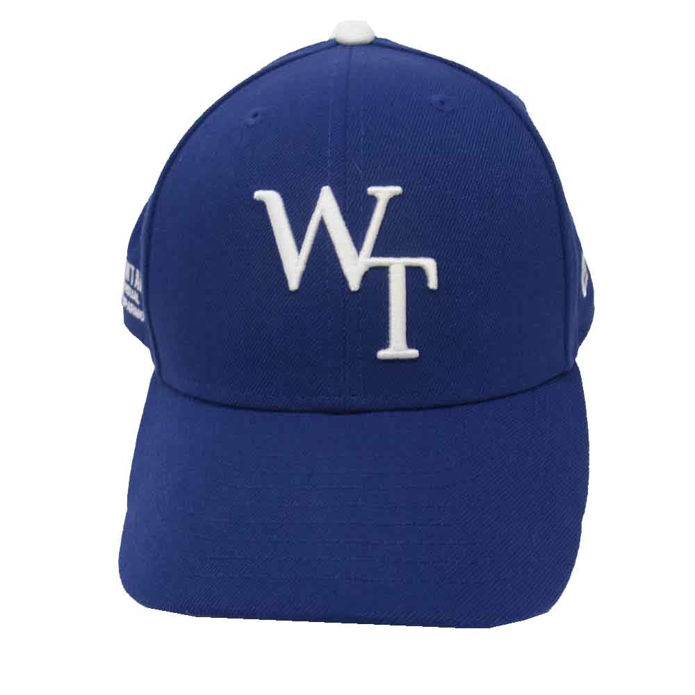 WTAPS ダブルタップス 23SS New Era ニューエラ WTロゴ刺繍 6パネル ベースボールキャップ 帽子 ブルー系 X04【中古】