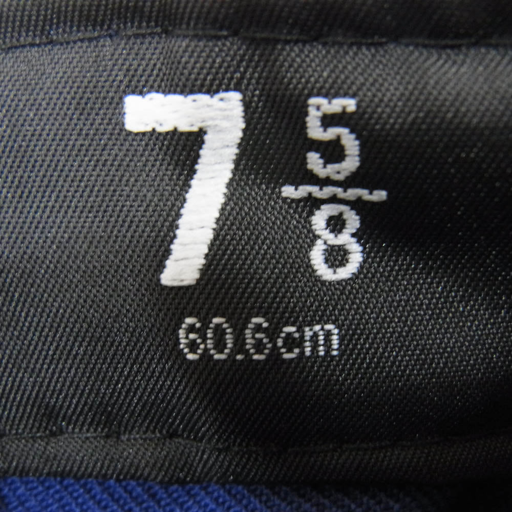 WTAPS ダブルタップス 23SS New Era ニューエラ WTロゴ刺繍 6パネル ベースボールキャップ 帽子 ブルー系 X04【中古】