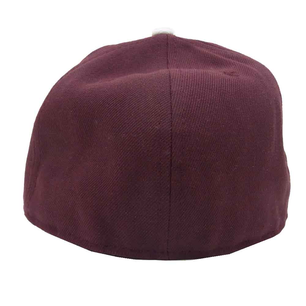 WTAPS ダブルタップス 24AW 242NENED-HT02 New Era ニューエラ WTロゴ刺繍 6パネル ベースボールキャップ 帽子 バーガンディ エンジ系 X03　【中古】