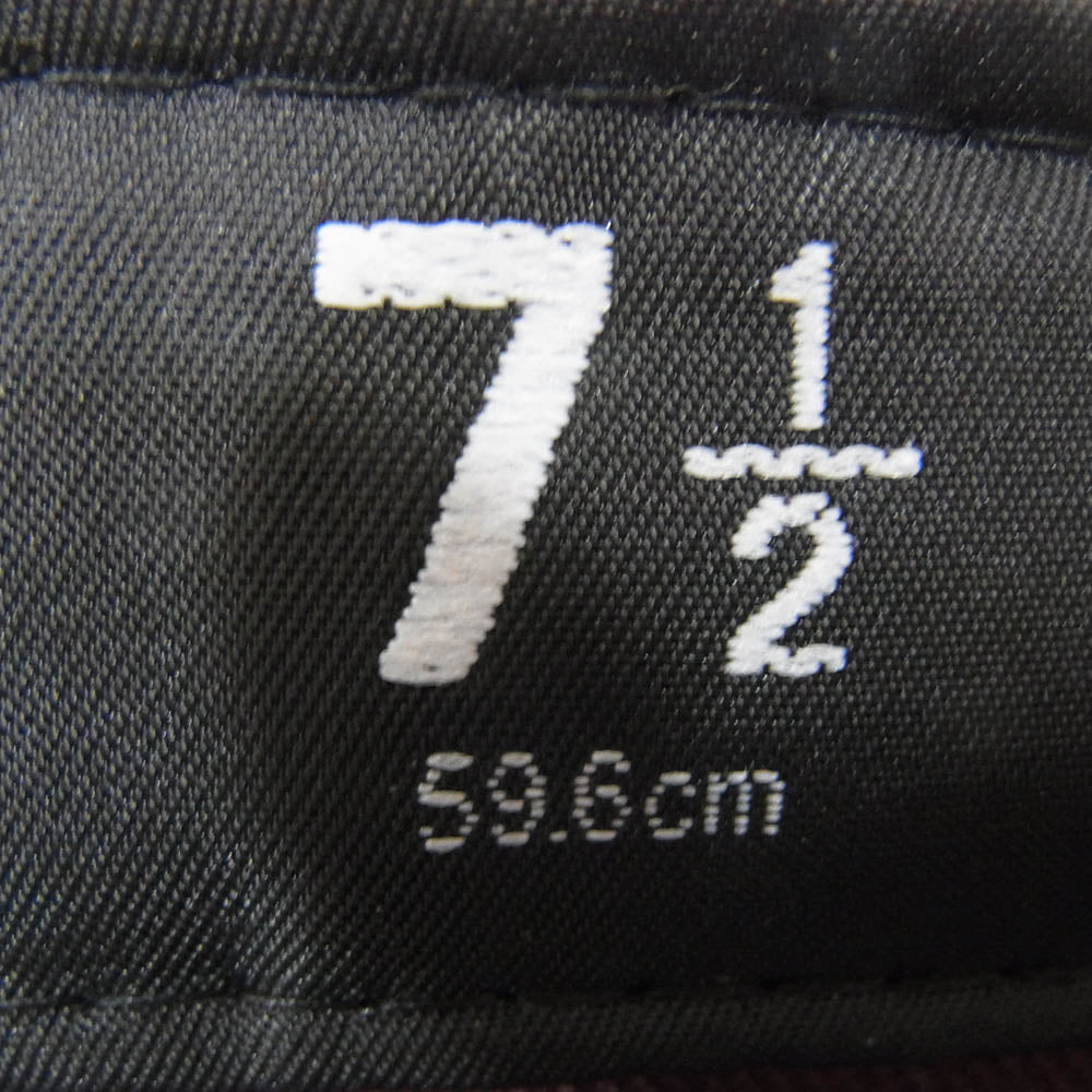 WTAPS ダブルタップス 24AW 242NENED-HT02 New Era ニューエラ WTロゴ刺繍 6パネル ベースボールキャップ 帽子 バーガンディ エンジ系 X03　【中古】