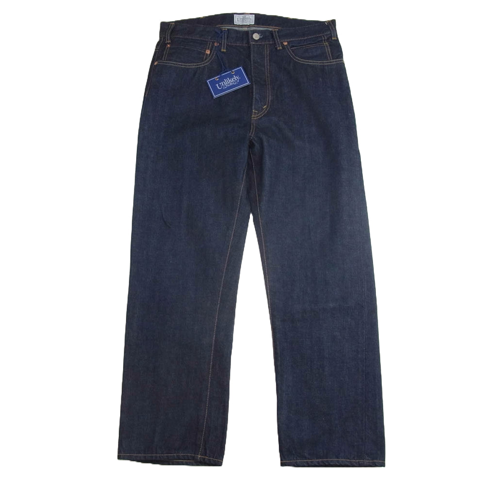 アンライクリー U24S-21-0001 Time Travel Jeans タイムトラベル ジーンズ デニム パンツ インディゴブルー系 M【新古品】【未使用】【中古】