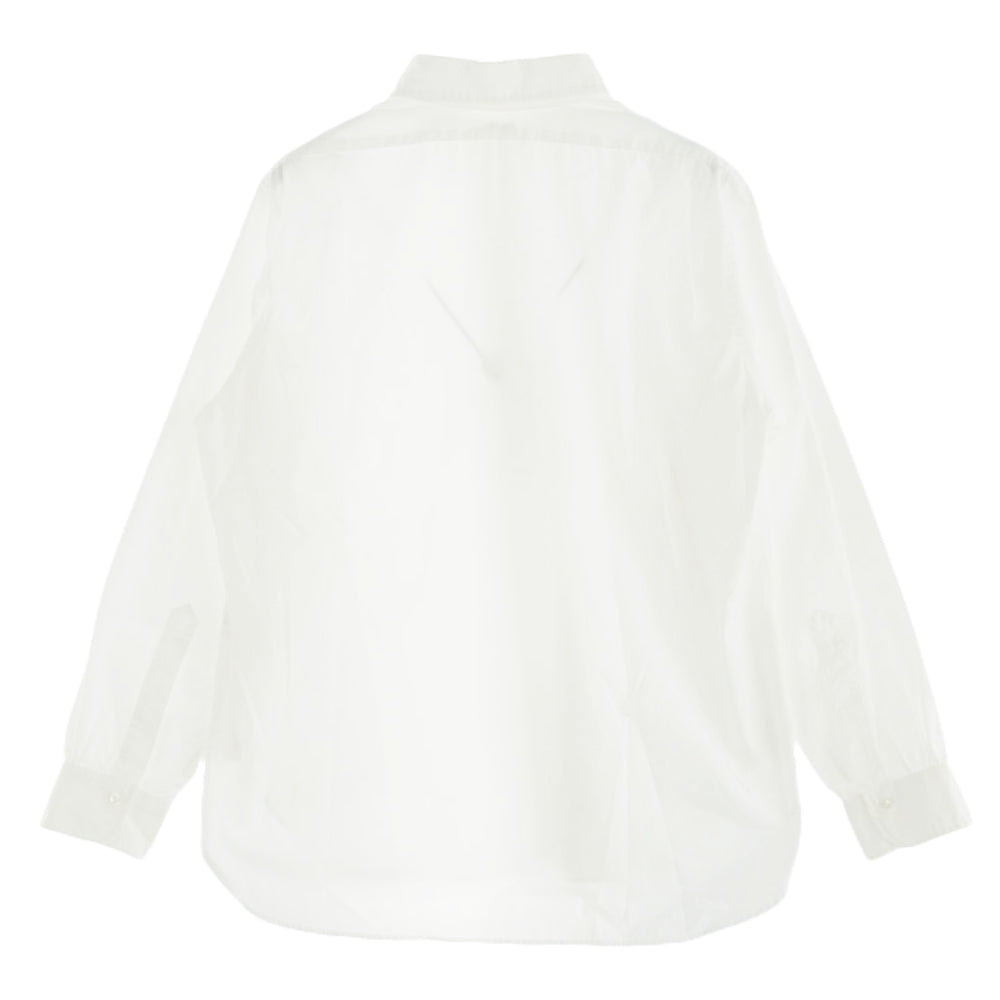 A.PRESSE アプレッセ 23SS 23SAP-02-11H REGULAR COLLAR SHIRT レギュラーカラー 長袖 シャツ ホワイト系 2【新古品】【未使用】【中古】