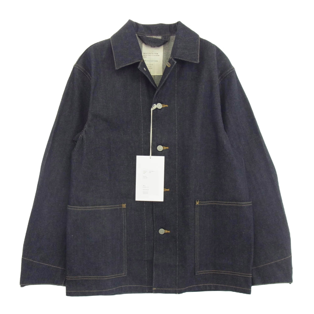 テクスト T19C-16BL01C Farmer Jacket long デニム ロング ジャケット インディゴブルー系 1【新古品】【未使用】【中古】