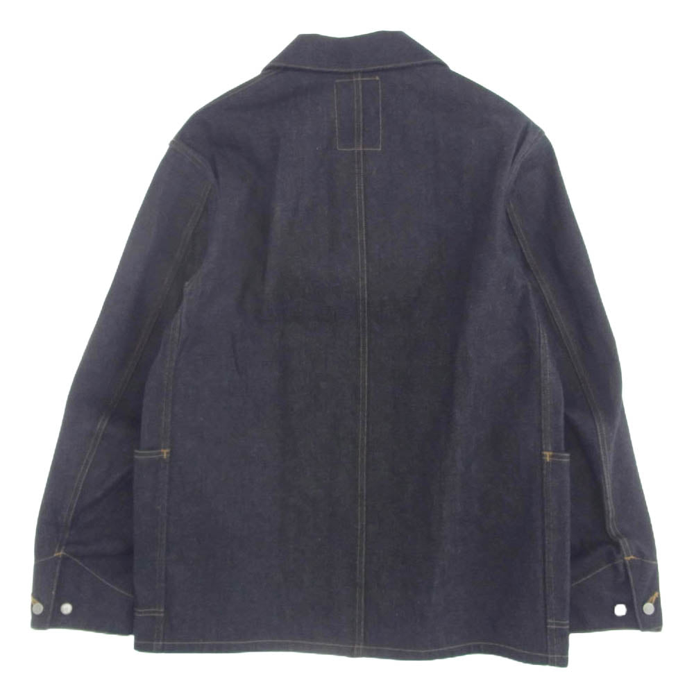 テクスト T19C-16BL01C Farmer Jacket long デニム ロング ジャケット インディゴブルー系 1【新古品】【未使用】【中古】