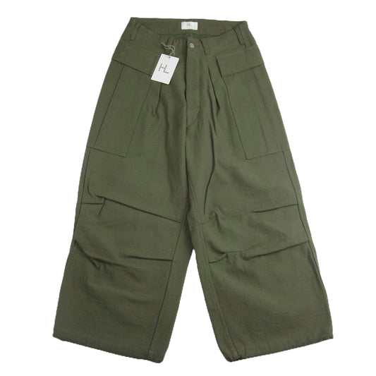 ヘリル 22-030-HL-8090-1 HL Denim Cargo Pants デニム カーゴ パンツ オリーブ系 1【新古品】【未使用】【中古】