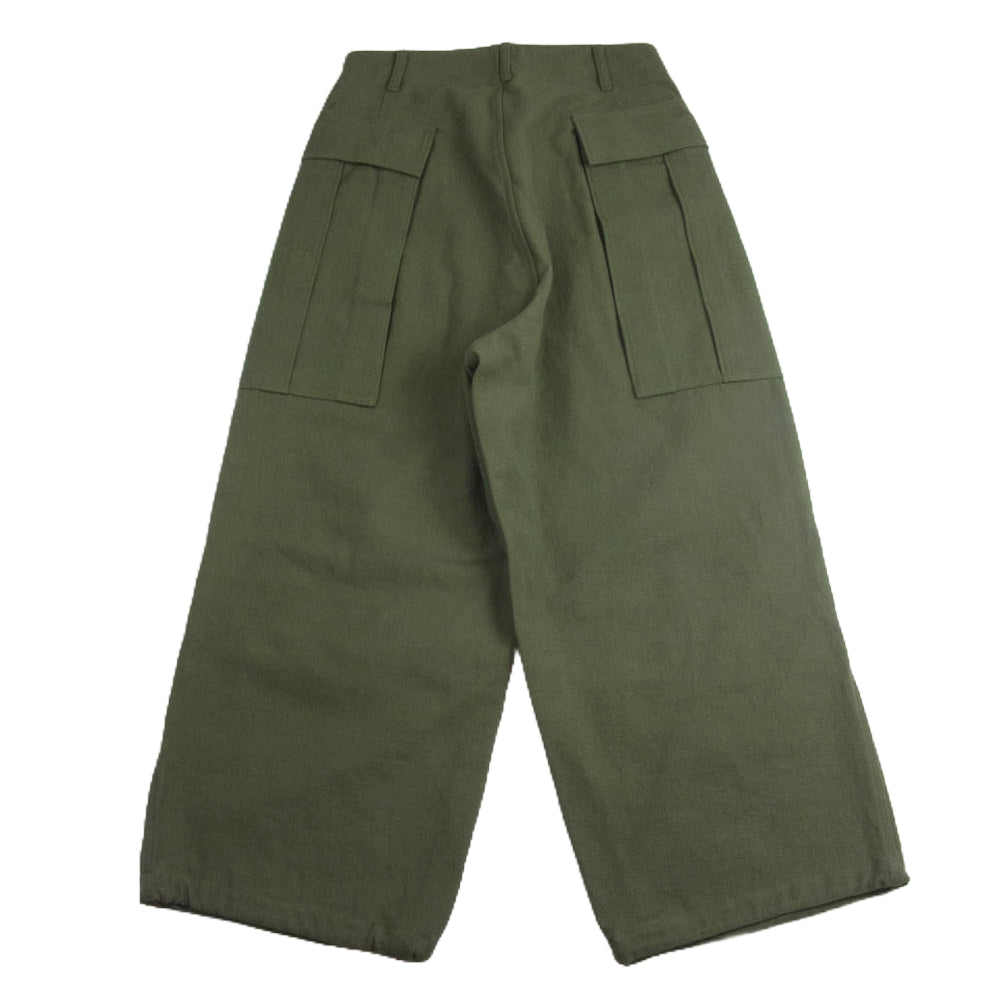 ヘリル 22-030-HL-8090-1 HL Denim Cargo Pants デニム カーゴ パンツ オリーブ系 1【新古品】【未使用】【中古】