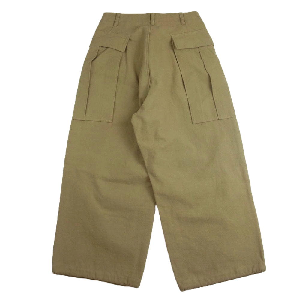 ヘリル 22-030-HL-8090-1 HL Denim Cargo Pants デニム カーゴ パンツ カーキ系 1【新古品】【未使用】【中古】