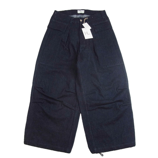 ヘリル 22-030-HL-8090-1 HL Denim Cargo Pants デニム カーゴ パンツ インディゴ インディゴブルー系 1【新古品】【未使用】【中古】