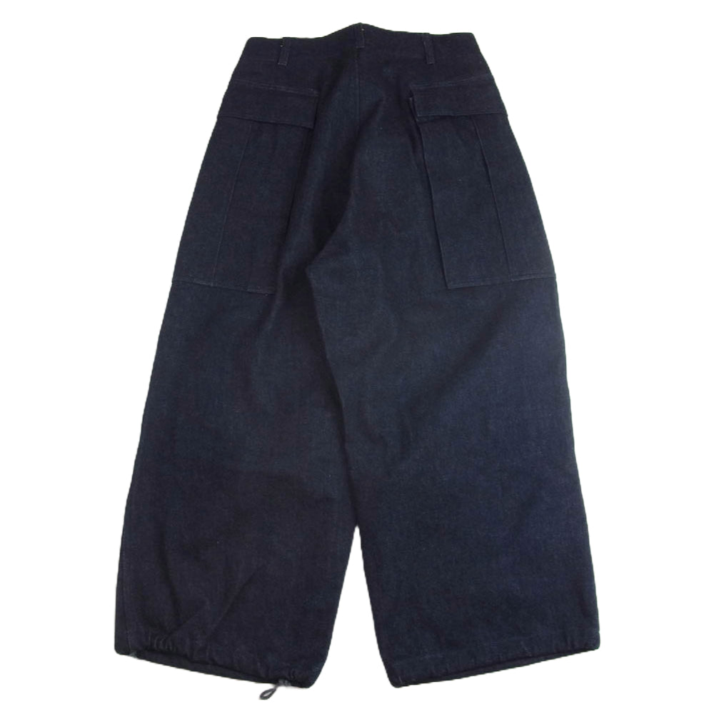 ヘリル 22-030-HL-8090-1 HL Denim Cargo Pants デニム カーゴ パンツ インディゴ インディゴブルー系 1【新古品】【未使用】【中古】