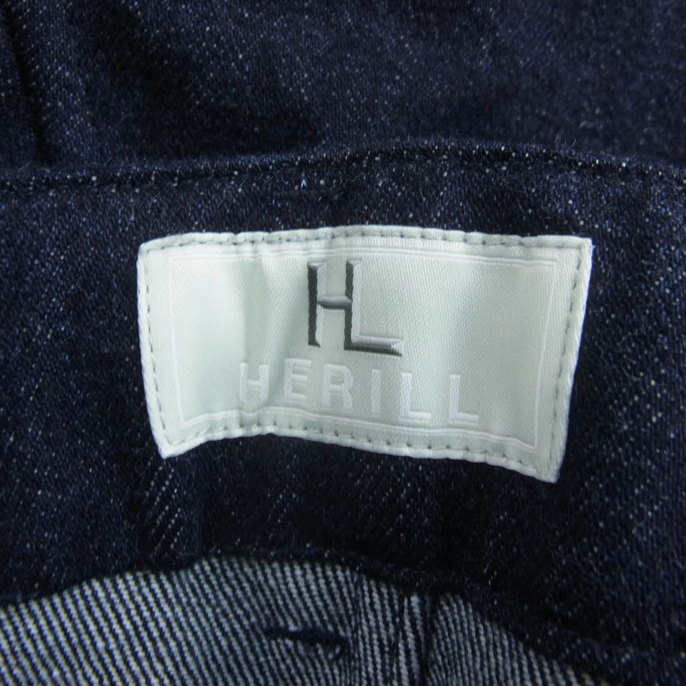 ヘリル 22-030-HL-8090-1 HL Denim Cargo Pants デニム カーゴ パンツ インディゴ インディゴブルー系 1【新古品】【未使用】【中古】
