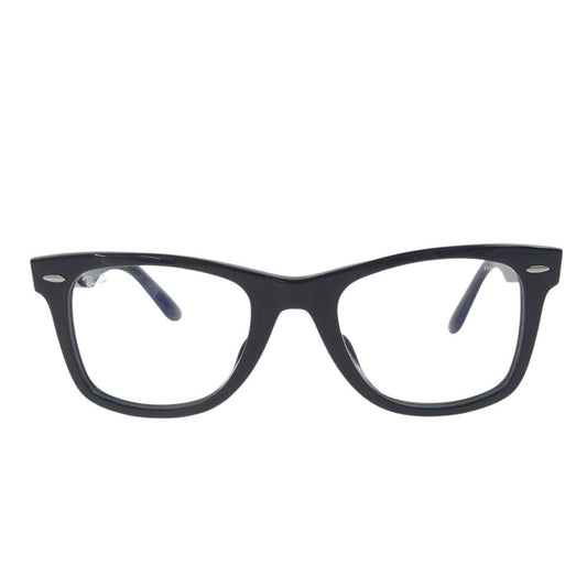 Ray-Ban レイバン 2140-F 901/5F WAYFARER ウェイファーラー サングラス 透過レンズ アイウェア フレーム：ブラック系 52□22　150【中古】