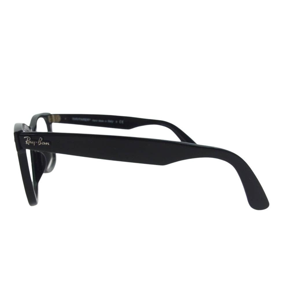 Ray-Ban レイバン 2140-F 901/5F WAYFARER ウェイファーラー サングラス 透過レンズ アイウェア フレーム：ブラック系 52□22　150【中古】