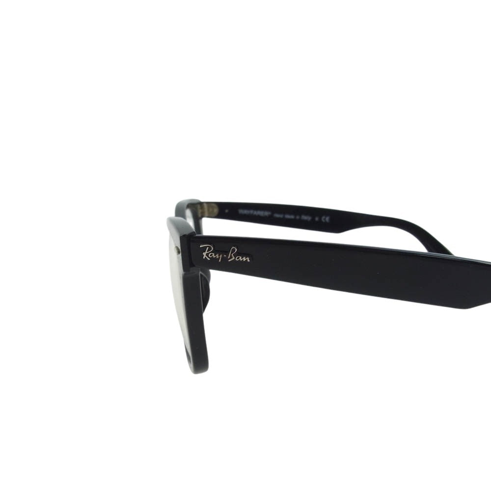 Ray-Ban レイバン 2140-F 901/5F WAYFARER ウェイファーラー サングラス 透過レンズ アイウェア フレーム：ブラック系 52□22　150【中古】