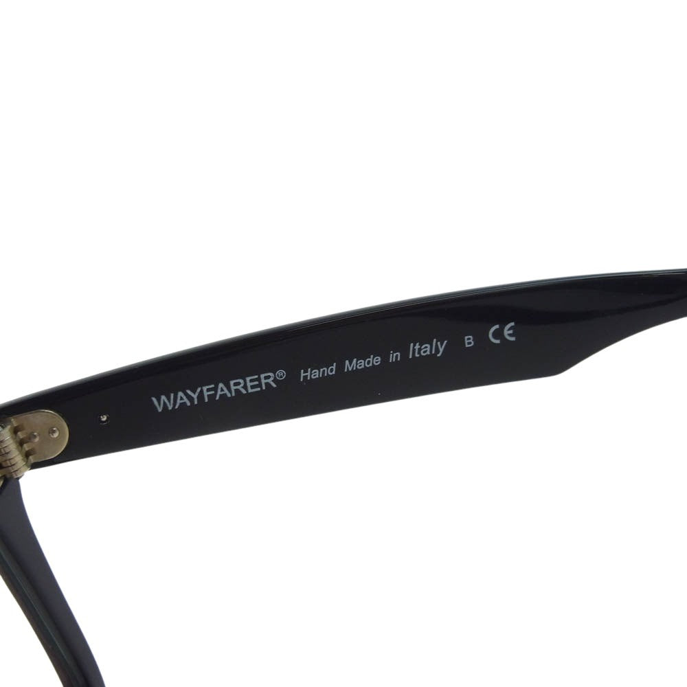 Ray-Ban レイバン 2140-F 901/5F WAYFARER ウェイファーラー サングラス 透過レンズ アイウェア フレーム：ブラック系 52□22　150【中古】