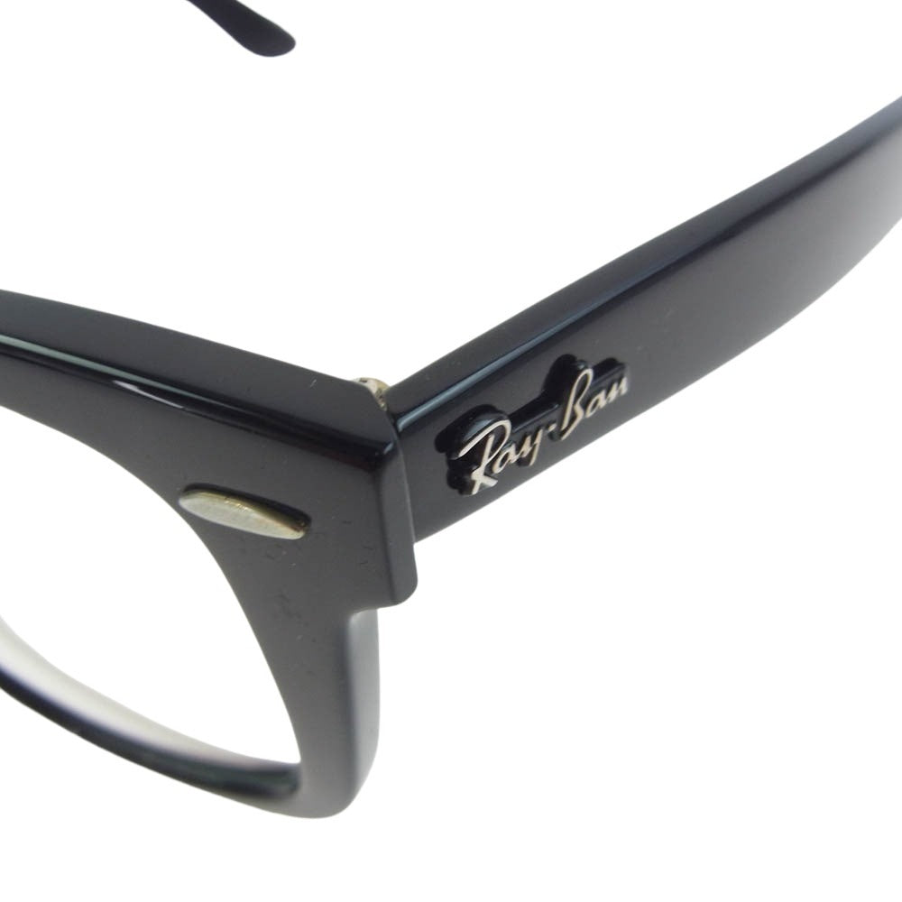 Ray-Ban レイバン 2140-F 901/5F WAYFARER ウェイファーラー サングラス 透過レンズ アイウェア フレーム：ブラック系 52□22　150【中古】