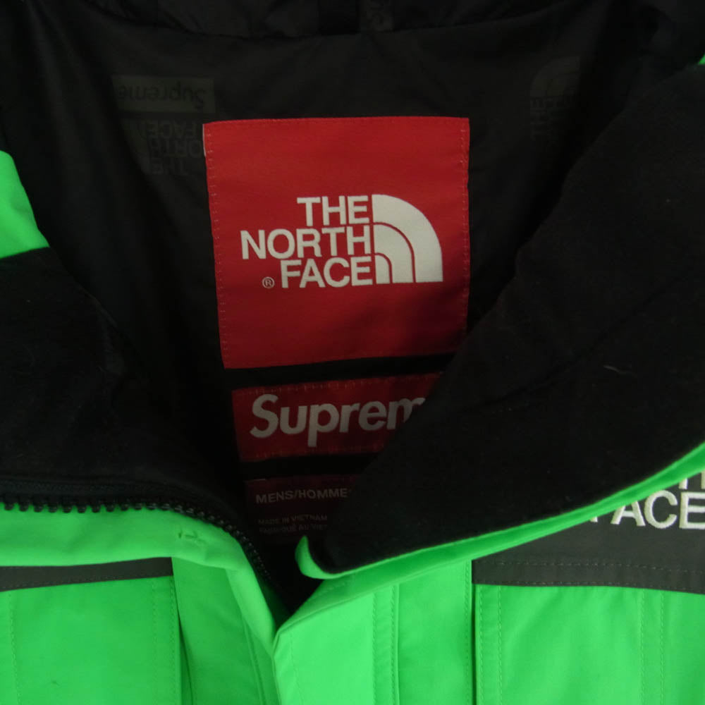 Supreme シュプリーム 20SS NP619031 × The North Face ノースフェイス RTG Jacket マウンテン ジャケット グレー系 ライトグリーン系 M【中古】