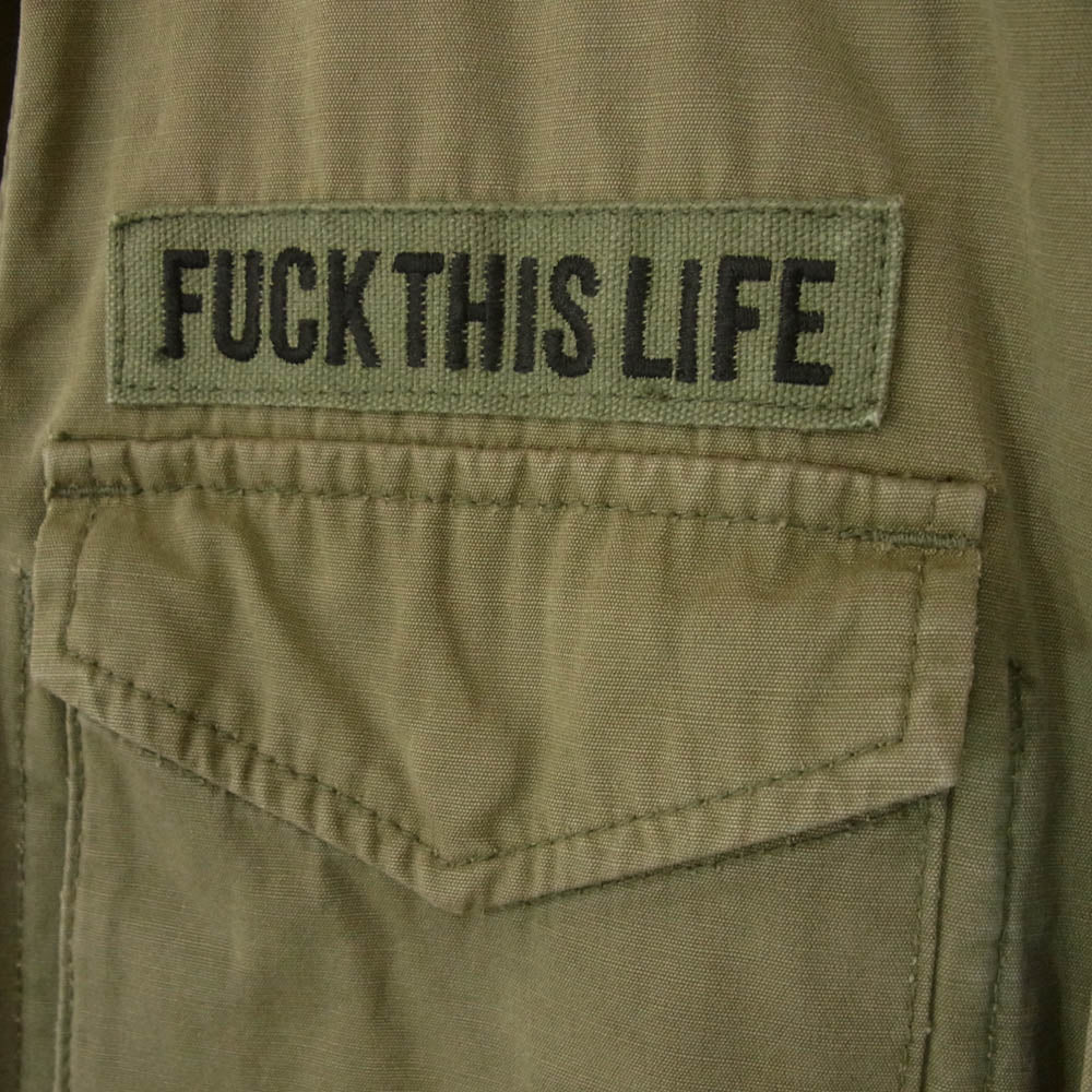 WACKO MARIA ワコマリア GUILTYPARTIES M-65 TYPE フィールド ジャケット ミリタリー ジャケット カーキ系 S【中古】