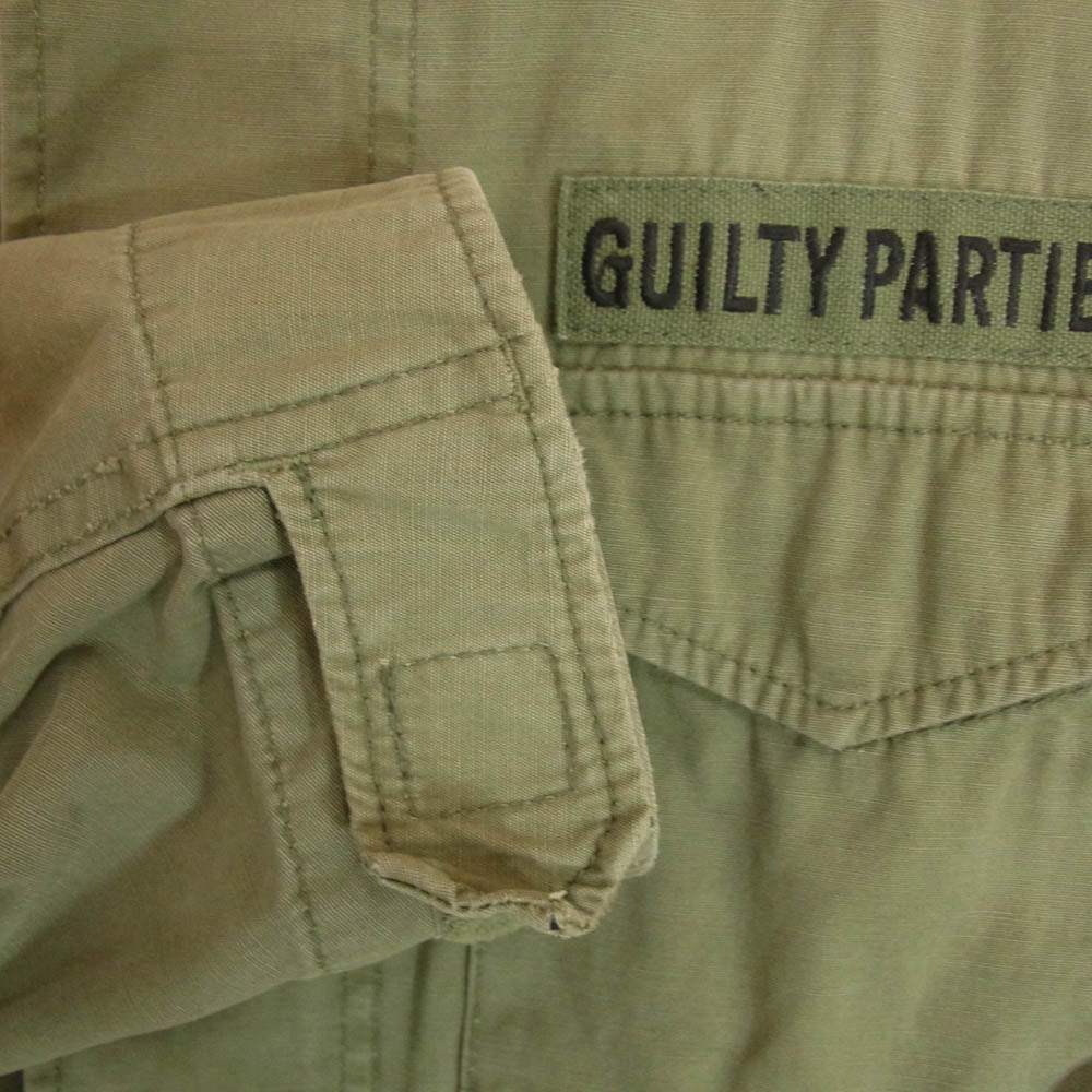 WACKO MARIA ワコマリア GUILTYPARTIES M-65 TYPE フィールド ジャケット ミリタリー ジャケット カーキ系 S【中古】
