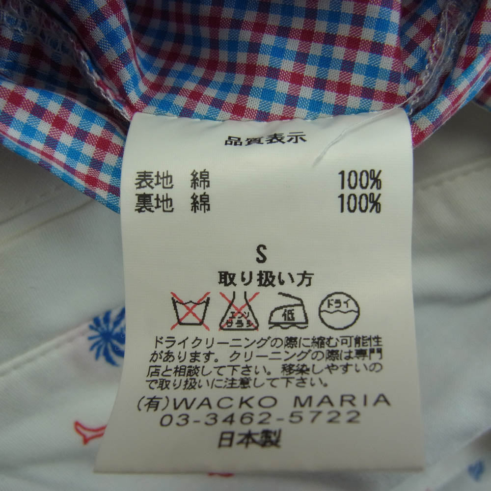 WACKO MARIA ワコマリア BEACH JACKET リバーシブル ビーチ ジャケット マルチカラー系 S【中古】