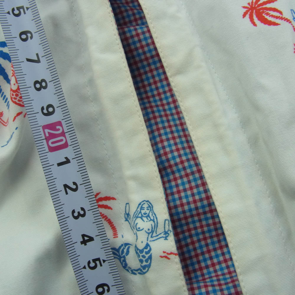 WACKO MARIA ワコマリア BEACH JACKET リバーシブル ビーチ ジャケット マルチカラー系 S【中古】