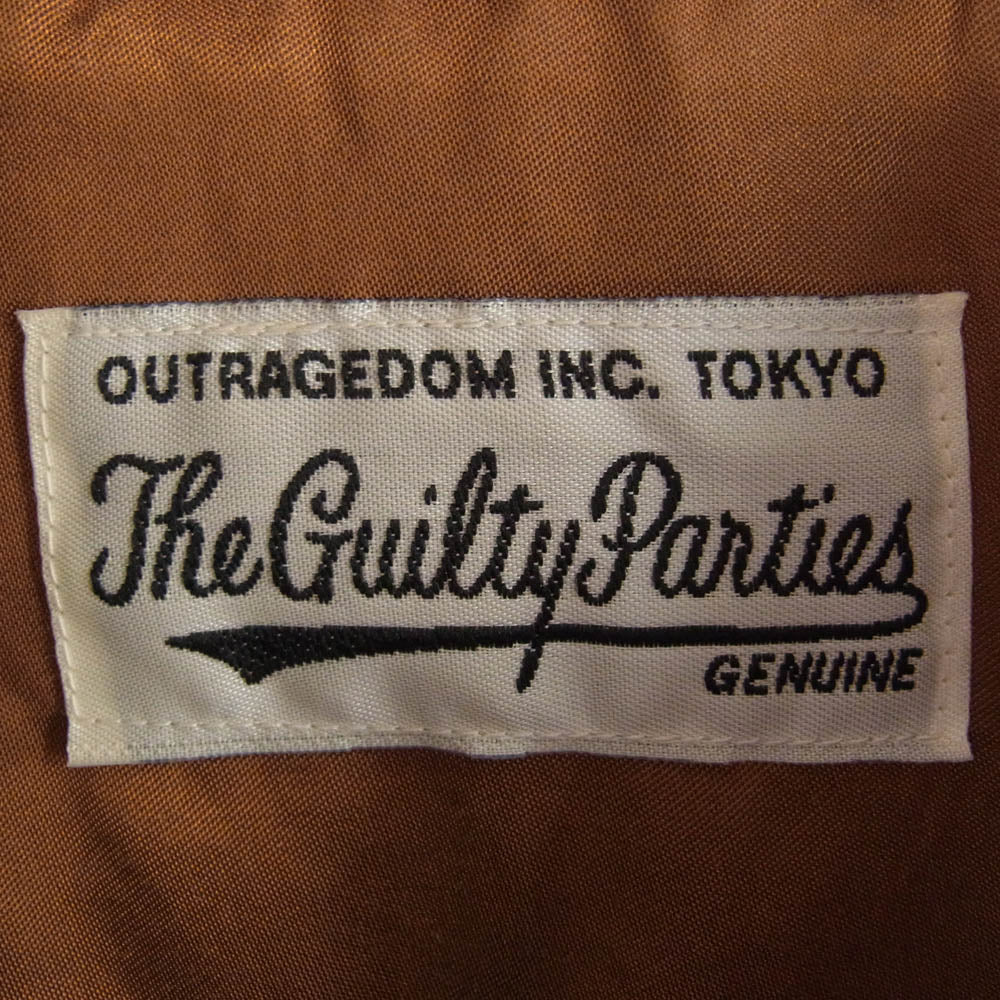 WACKO MARIA ワコマリア 21AW 21FW-WMO-BL24 GUILTYPARTIES 50's JACKET ジップアップ ジャケット ブラック系 M【中古】