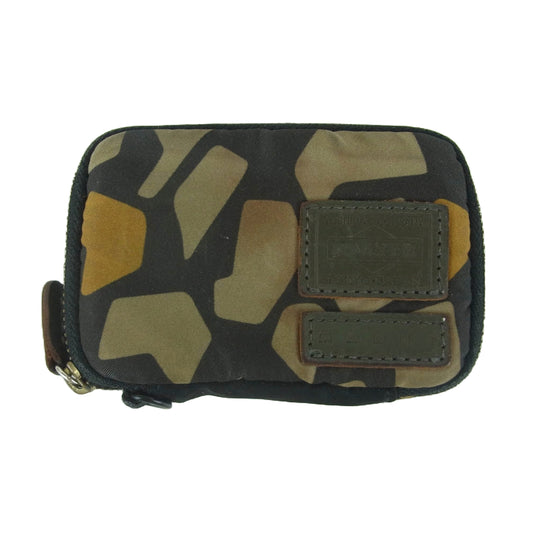 PORTER ポーター MARNI マルニ ジップ コインケース 小銭入れ 日本製 ブラック系 カーキ系【中古】
