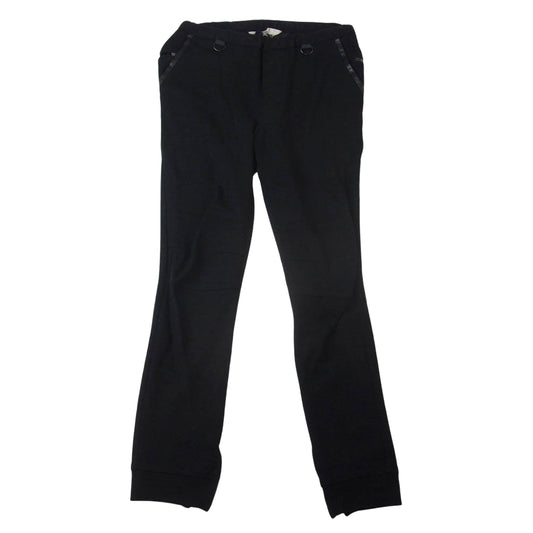 SUNSEA サンシー SNS-14A44 Flea Market Pants フリー マーケット パンツ ウール ジョガー パンツ ブラック系 3【中古】