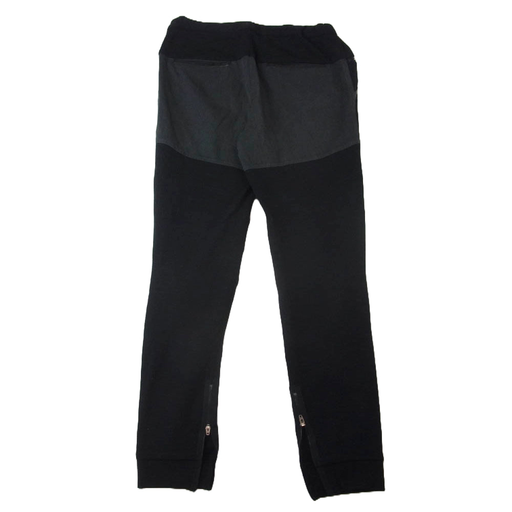 SUNSEA サンシー SNS-14A44 Flea Market Pants フリー マーケット パンツ ウール ジョガー パンツ ブラック系 3【中古】